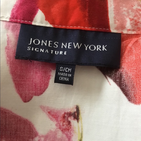 Jones New York 100%  Cotton sleeveless blouse. - Picture 2 of 11